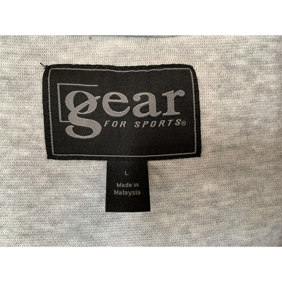 GEAR FOR SPORTS 90s West Virginia Mountaineers Full Zip Hooded Jacket Men's Sz L - Picture 11 of 11